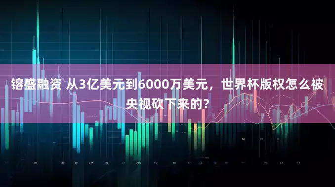 镕盛融资 从3亿美元到6000万美元，世界杯版权怎么被央视砍下来的？